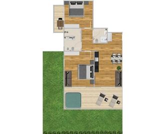 K1 Mountain Chalet - Luxury Apartements - Brunico - Floorplan