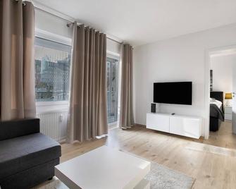 Vickys Ferienwohnung Am Nordertor - Flensburg - Obývací pokoj