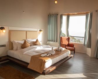 Spellmount - Himalayan View Infinity Pool Resort In Kausani - Kausani - Bedroom