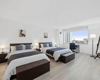 2br/3ba Condo Right Between Hard Rock and Ocean Casino! - Atlantic City - Bedroom