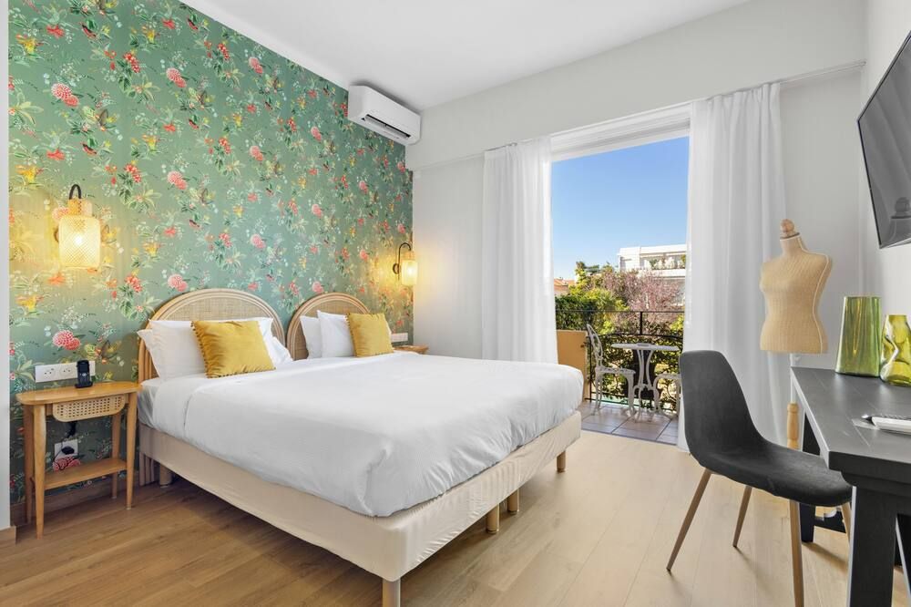 Hôtel La Villa Sainte Valérie Adults Only - אנטיב - חדר שינה