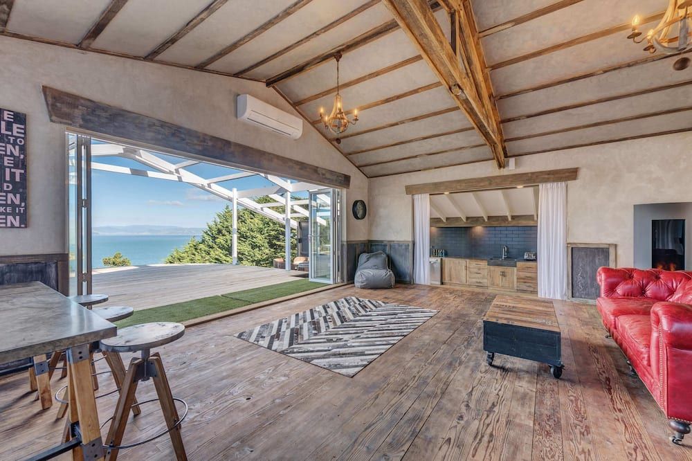 Woodside Bay Chalets - Isla Waiheke - Sala de estar