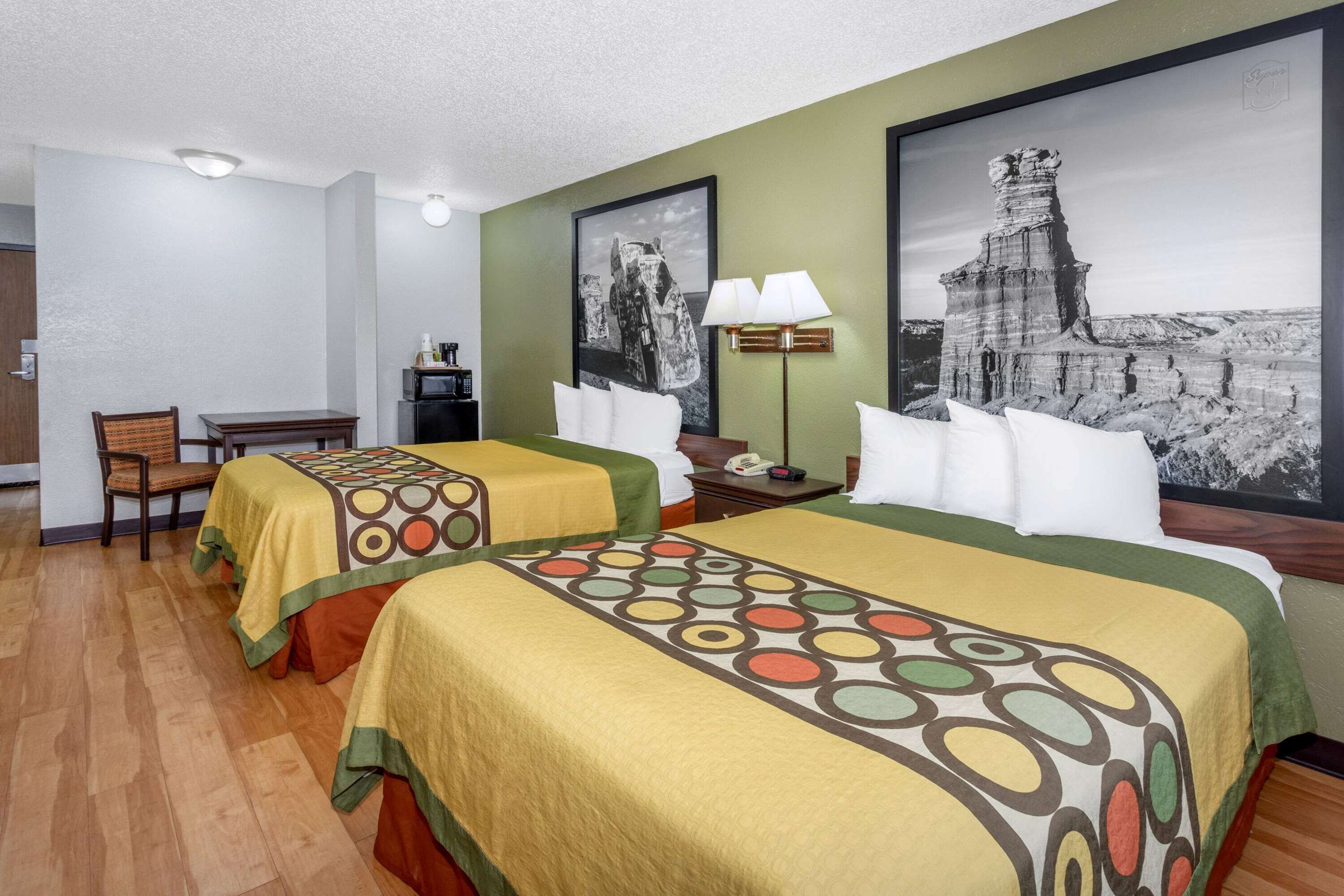 سوبر 8 باي ويندام أماريو سنترال تكساس - أماريلو - غرفة نوم