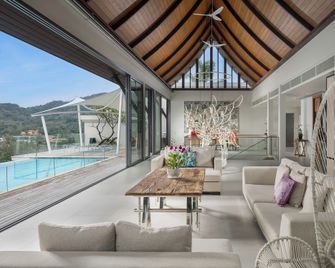 Malaiwana Villas - Choeng Thale - Wohnzimmer
