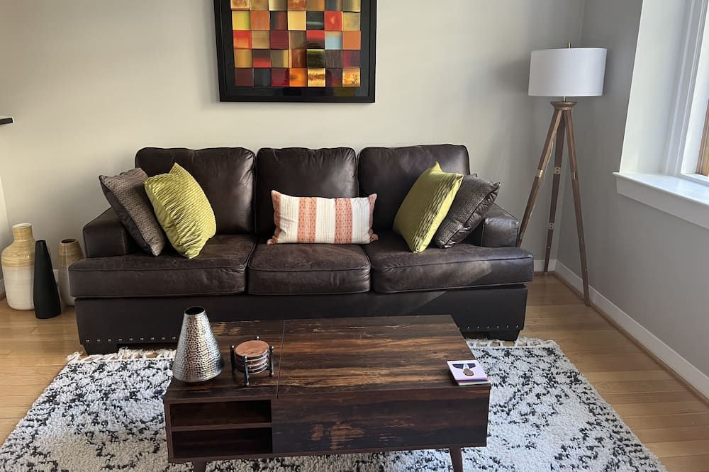 Downtown Norfolk Loft - נורפולק - סלון