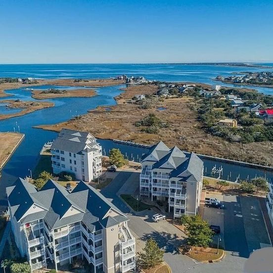Outdoors view view of Waterfront Condo on Hatteras Island in the Outer Banks