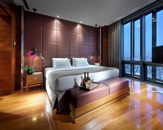 Eurostars Madrid Tower - Madryt - Sypialnia