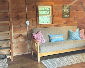 Fly Fishing in the Driftless Region - Bishop Creek Cabin with a View - Viroqua - Living room