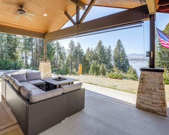 Fire Pit + Views: Serene Lake Almanor Retreat - Westwood - Patio