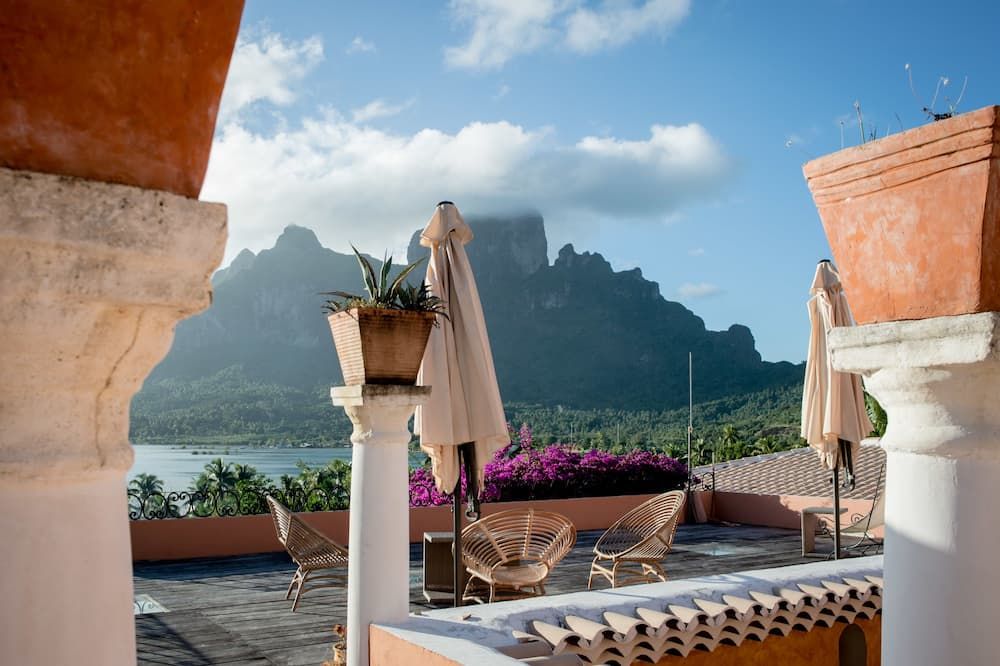 Villa Yrondi - Vaitape - מרפסת