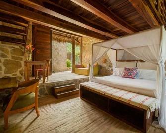 Casa del Mar AC Rustic design Pool Paceful - Tlachicón - Bedroom
