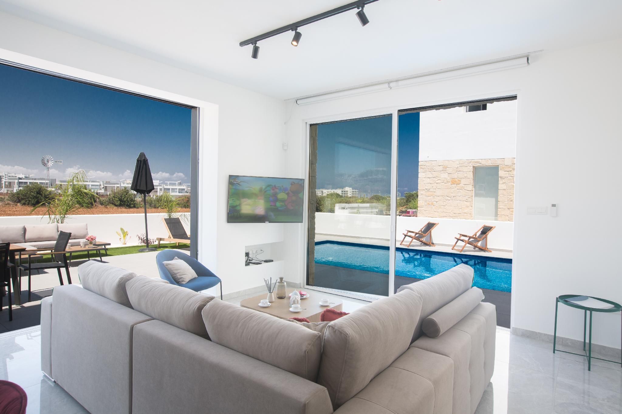 Protaras Vie Bleu Villa Vb3 - Protaras - סלון