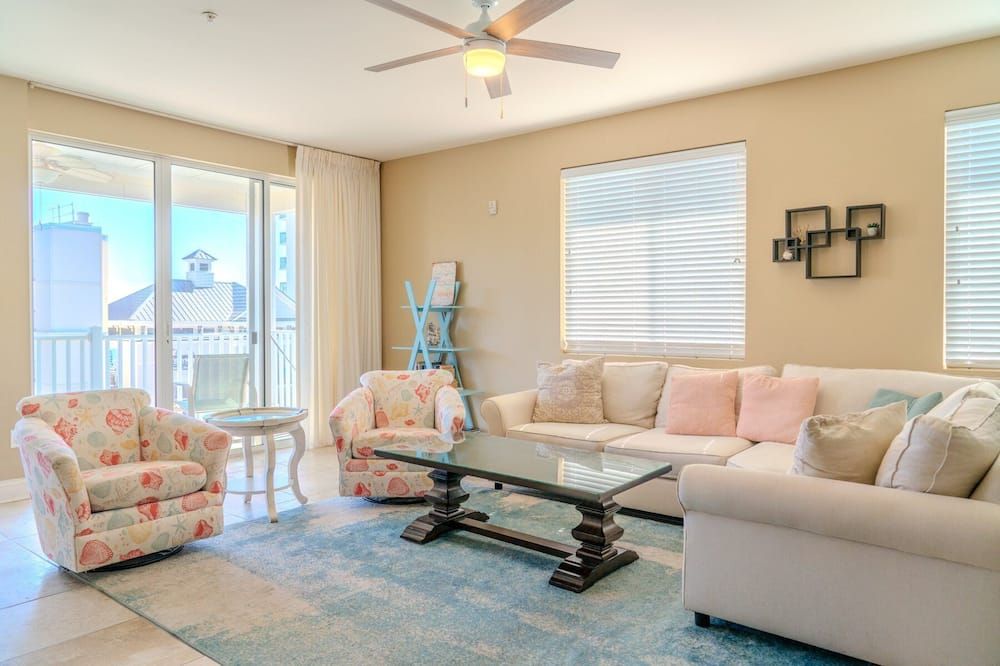 Stunning Ocean Breeze Luxury Villas 4d-A - Myrtle Beach - Sala de estar