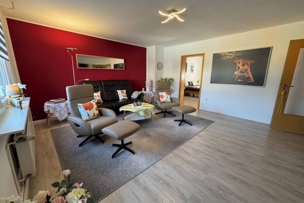 FeWo Galliet Essen - Zentral, ruhig mit viel Komfort - Essen - Living room
