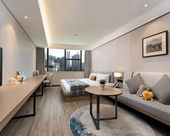 CM Serviced Apartment Shenzhen Dongmen - Shenzhen - Bedroom