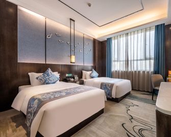 Silk road mandarin hotel - 酒泉 - 臥室