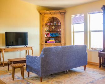 A light-filled home with views of the Jemez - Abiquiu - Living room