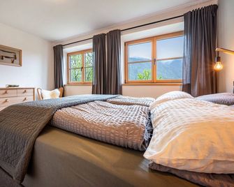Valentin36 Apartment Raschötz - Funes/Villnöß - Спальня