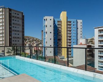 Studio Moderno Na Região Central Pgo301 - Poços de Caldas - Pool