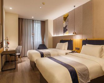 Home Inn Selected Shantou Exhibition Center Mixc - Shantou - Slaapkamer