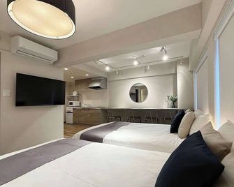 Clio Matoba by b hotel - Fully Equipped Studio Getaway - Hiroshima - Bedroom