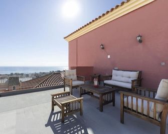 Peaceful studio with amazing sea views and free parking - Benalmádena - Balcón