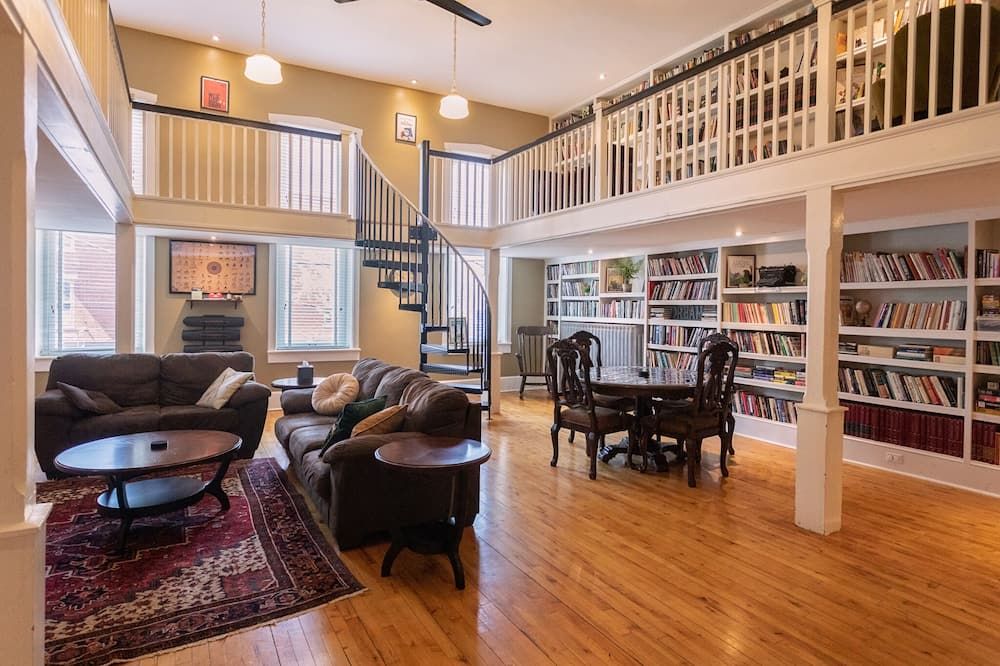 Firehouse Library Apartment