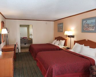 Economy Hotel Wichita- Florence St - Wichita - Schlafzimmer