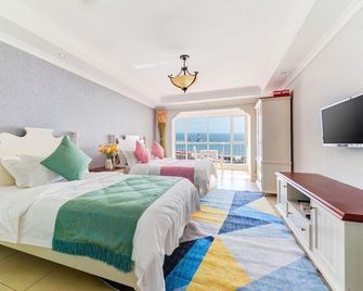 Yunqi · light luxury seaview apartment hotel - Qinhuangdao - Chambre