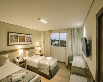 Interludium Iguassu Convention Hotel - Foz do Iguaçu - Bedroom