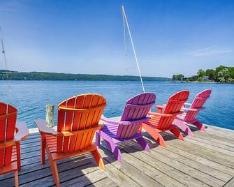 Absolutely Shore - Adirondack Living on Seneca Lake - Hector - Patio