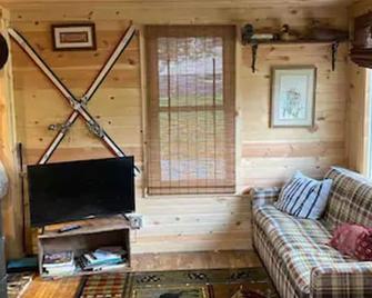 2 Bed 1 Bath Quiet Cabin Outskirts of Davenport - Davenport - Living room