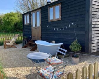 Marsh Farm Glamping Flittermouse Shepher - Langport - Patio