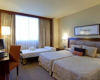 Hotel Nuevo Madrid - Madrid - Slaapkamer