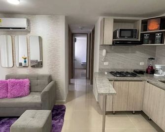 Brand-new apartment with Netflix, in Miramar - Barranquilla - Küche