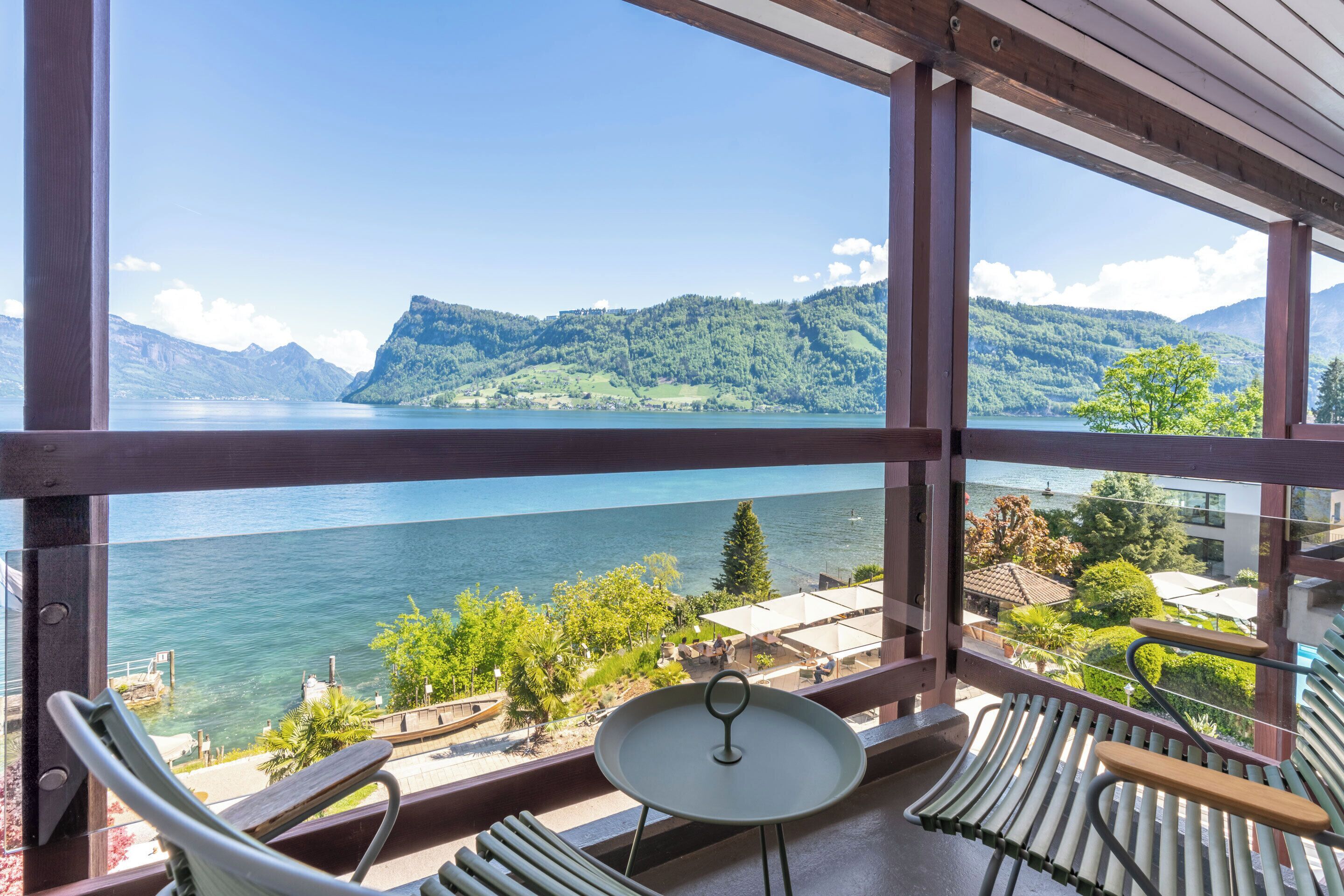 Seehotel Kastanienbaum - Horw - Balcone