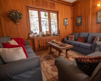 Albergo Alpenrose Ski&Bike Mountain Hotel - Gressoney-Saint-Jean - Living room