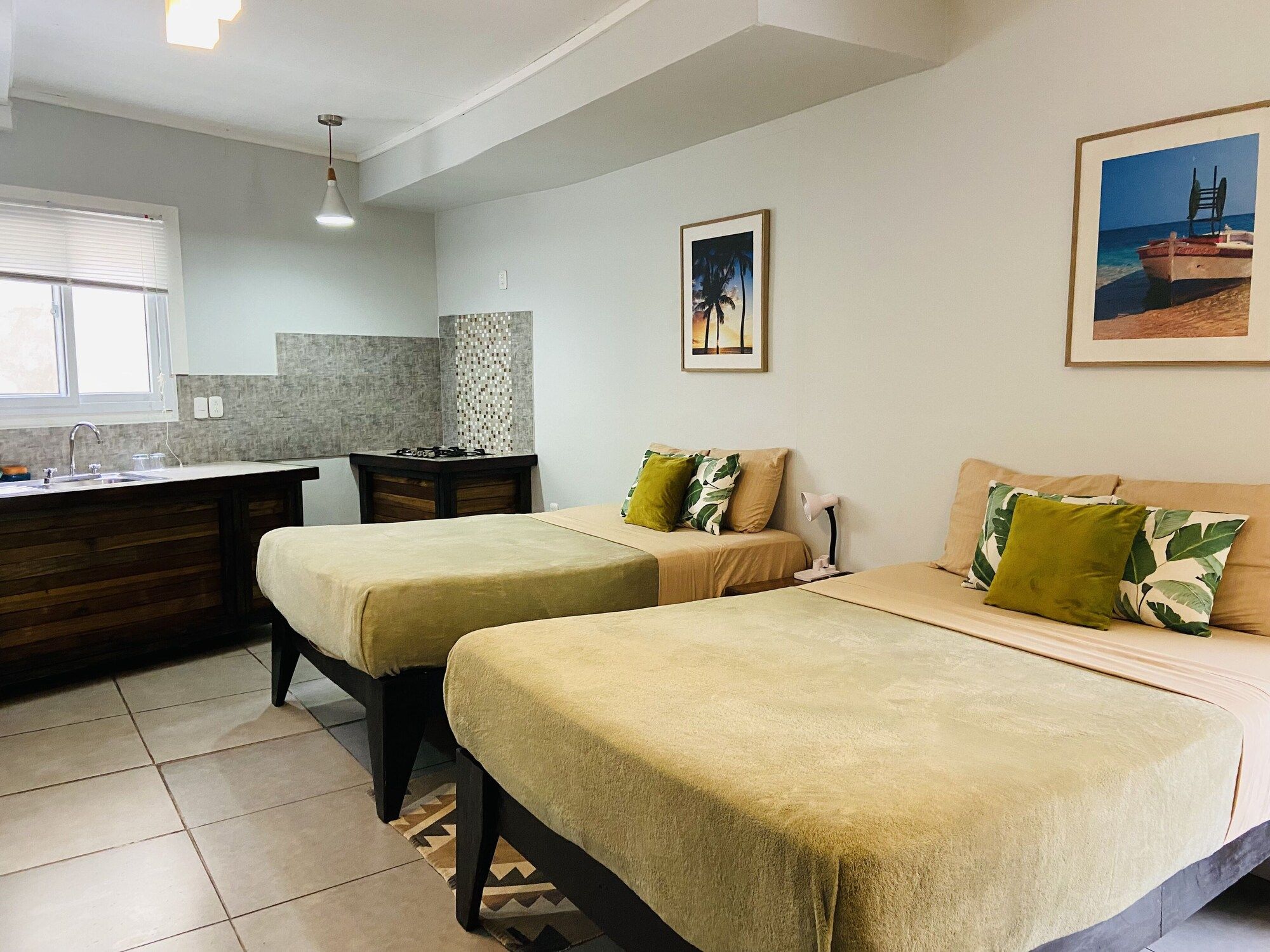 Lizard King Hotel & Suites - פוארטו וויחו דה טלמנאקה - חדר שינה