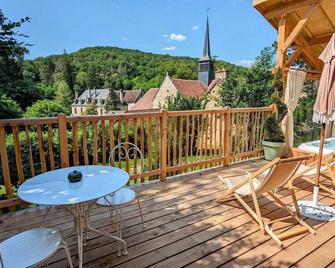 La Cabane du Domaine des Ecus d'Or - La Bussiere-sur-Ouche - Balcon