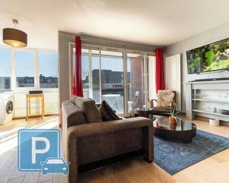 Emplacement idéal, Garage privé, Lumineux - Rennes - Living room