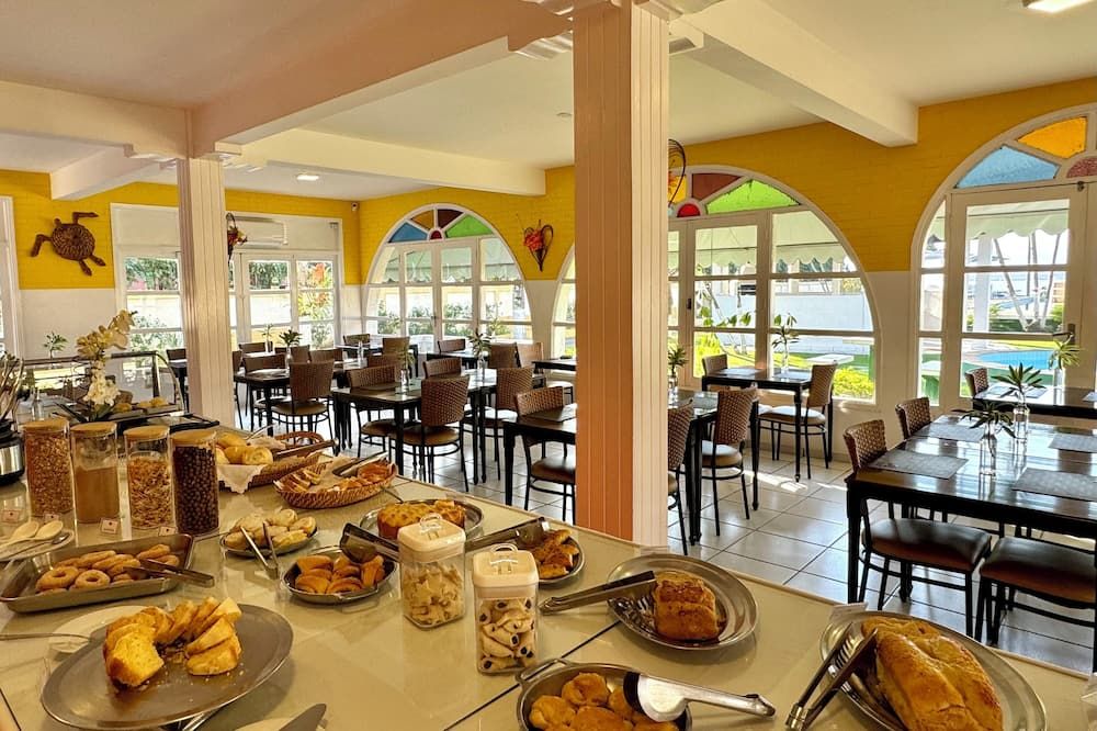 Hotel Recanto dos Pássaros - סאו סבסטיאו - מסעדה