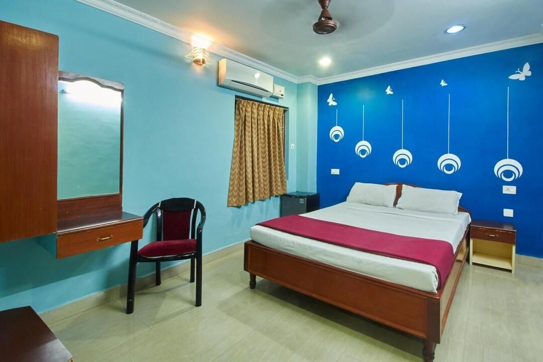 Hotel Golden Sun Inn - Pondicherry - Bedroom