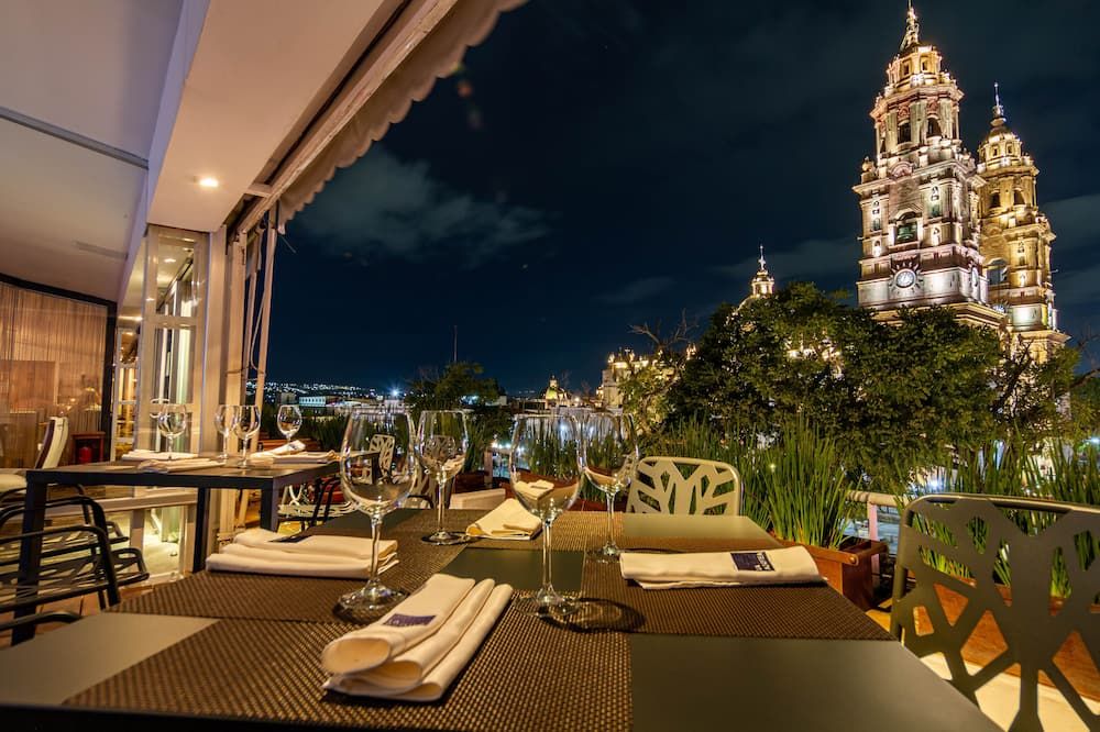 Hotel Los Juaninos - מורליה - מסעדה