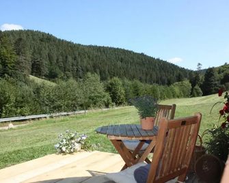 Igluhut Tiny House Winterberghof - Vöhrenbach - Balcony