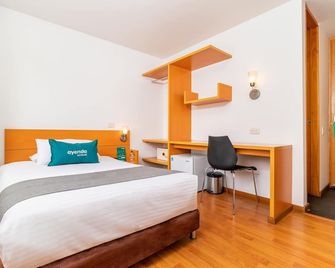 هوتل أبيتار 56 - بوغوتا - غرفة نوم