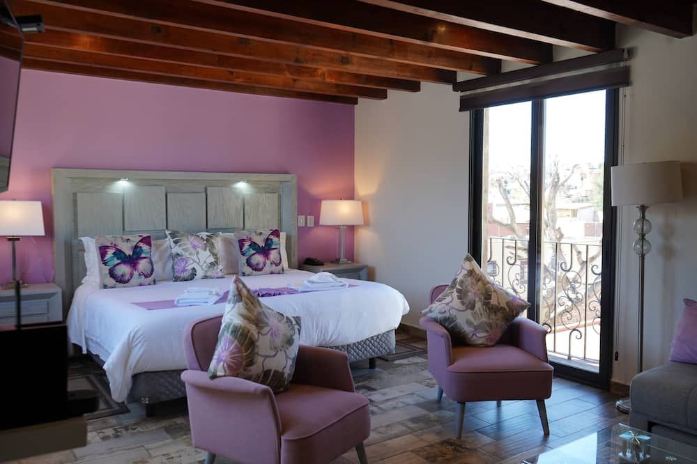 Hotel Casa Don Quijote - סן מיגל דה איינדה - חדר שינה