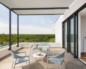 Beautiful Istria Villa 6 Bedrooms Villa Ulca Gold Pool Table & Sauna Bale - Bale - Balcony