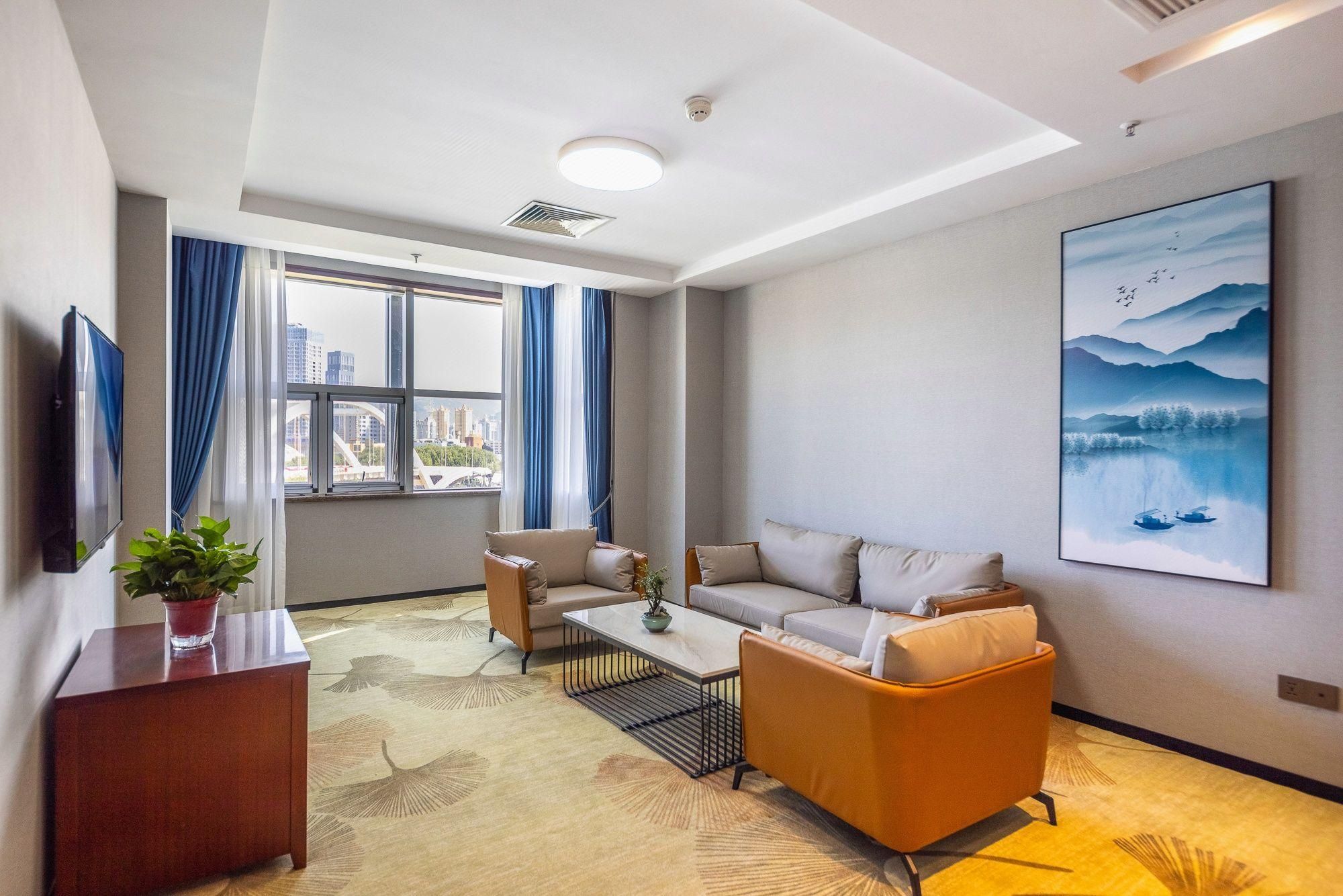 Golden Camel International Hotel (Lanzhou International Convention and Exhibition Center) - לנג'ואו - סלון