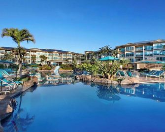 Waipouli Beach Resort Gorgeous Ocean Front Condo! Ac New Sofa Sleeper! - Kapaa - Pool