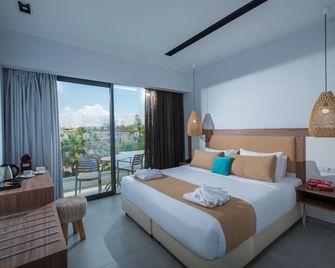 Paralos Lifestyle Beach Adults Only - Gázi - Schlafzimmer